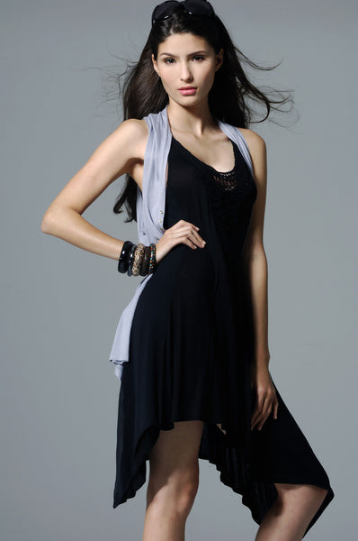 Black Sleeveless Dress